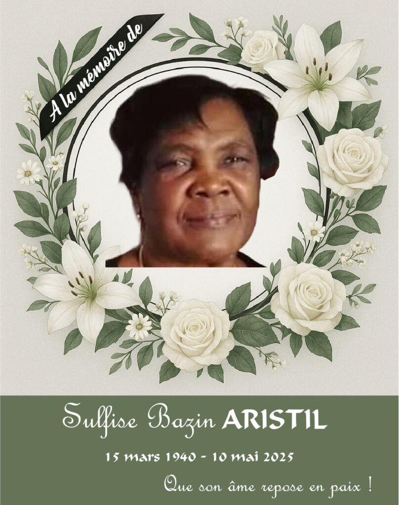 Madame André Bazin Aristil